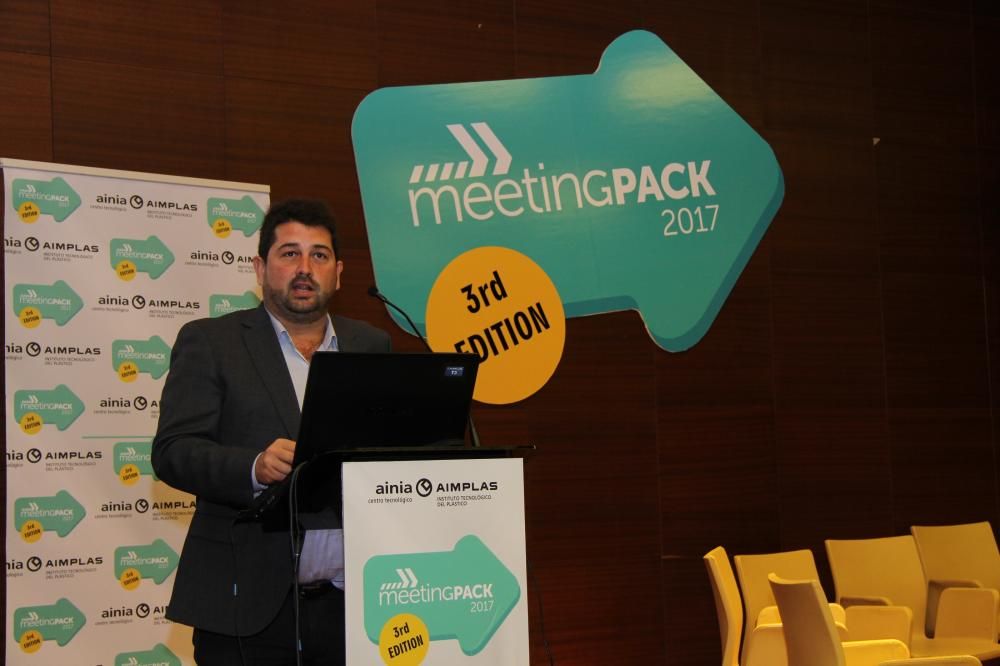 Director general de Comercio y Consumo, Natxo Costa, discurso inaugural MeetingPAck2017.