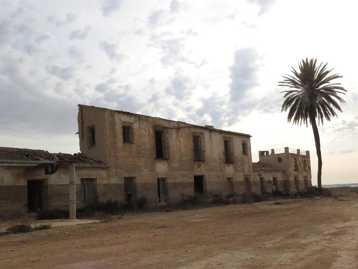 La Casa de Lo Reche, antes de ser derribada