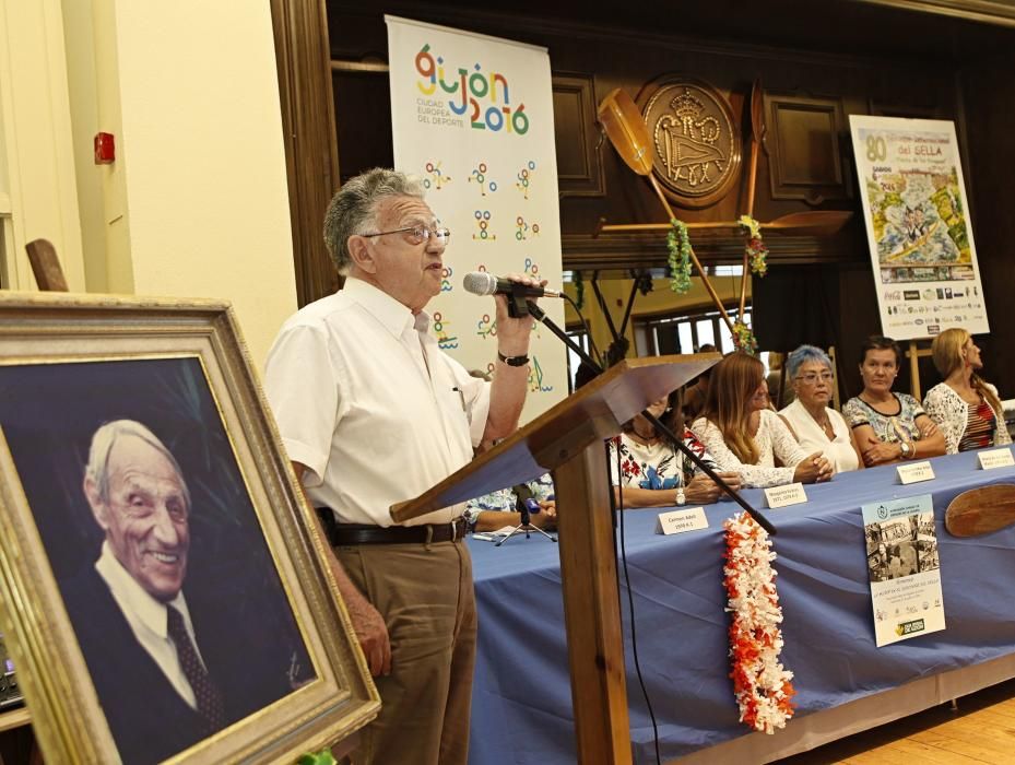 Homenaje a las mujeres piragüistas vencedoras del Descenso Internacional del Sella