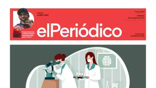 La portada de EL PERIÓDICO del 10 de agosto de 2025