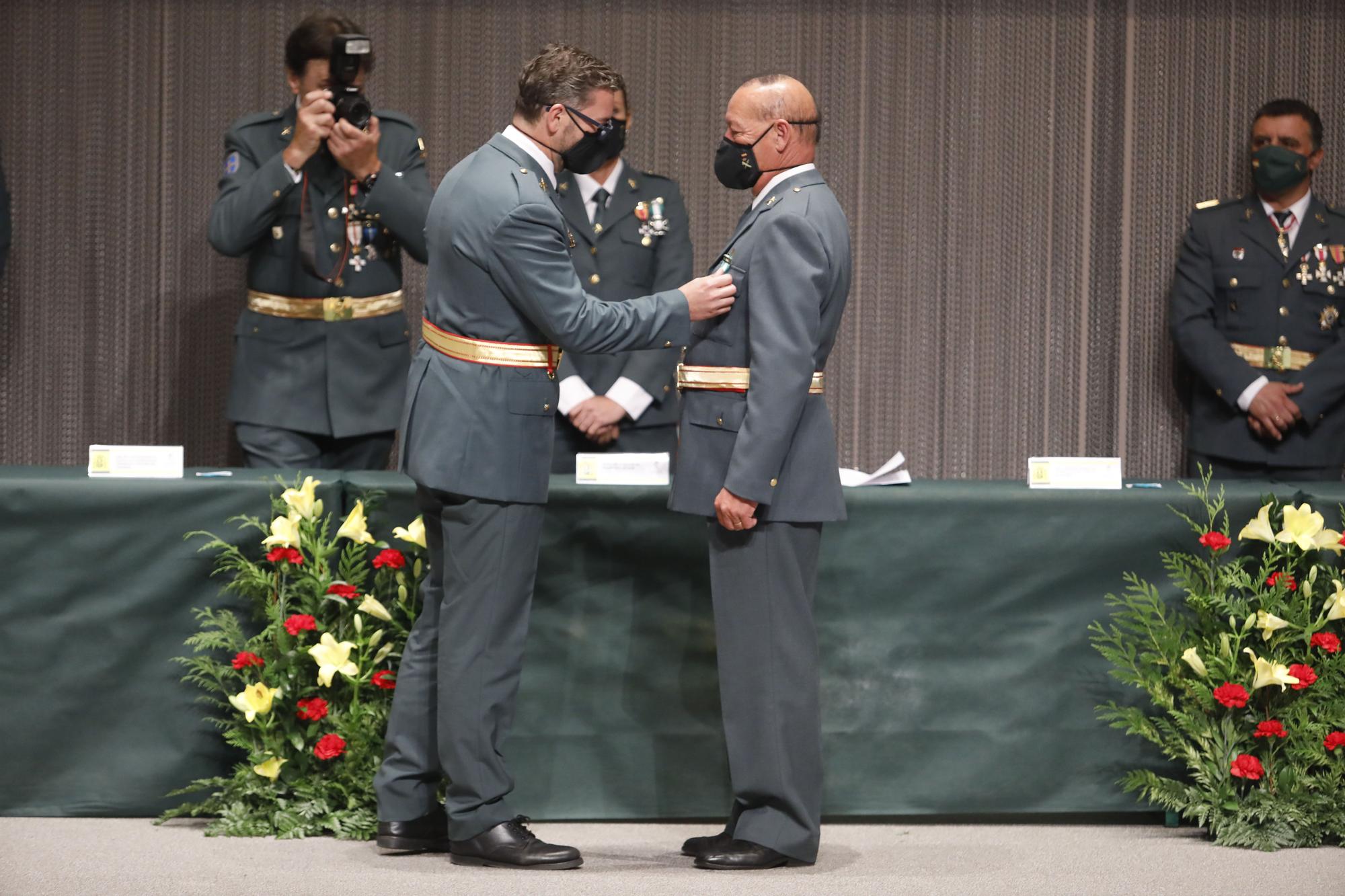 La Guardia Civil, orgullosa de  su “imparable” misión en Gijón