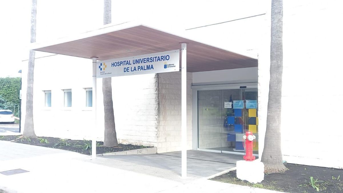 Fachada del Hospital Universitario de La Palma