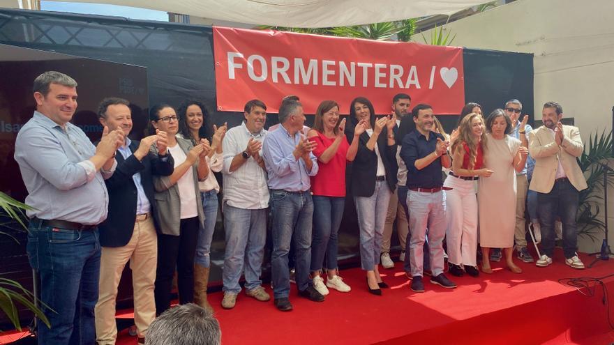 Presentación de la lista del PSOE en Formentera.