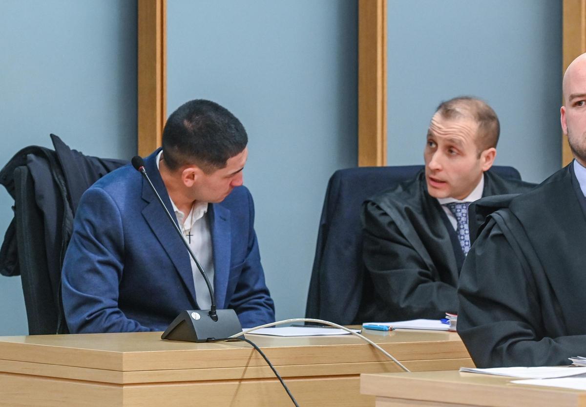 Un momento del juicio.