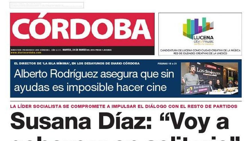 La portada de CÓRDOBA