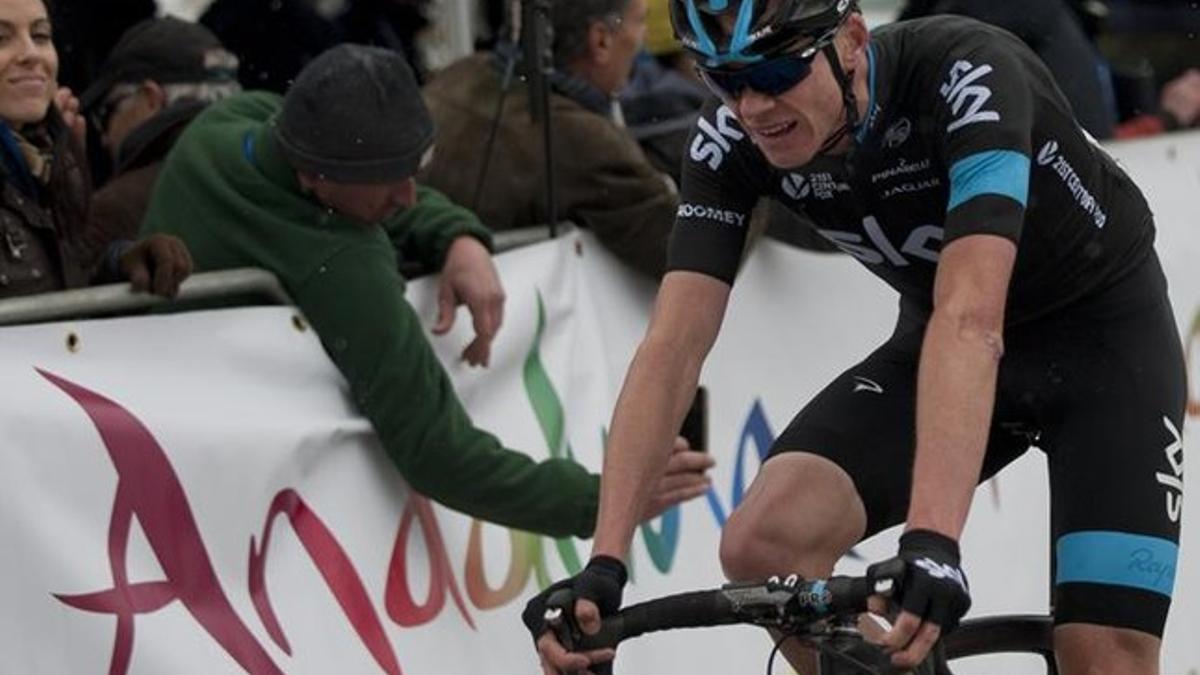 Froome brilla en Andalucía