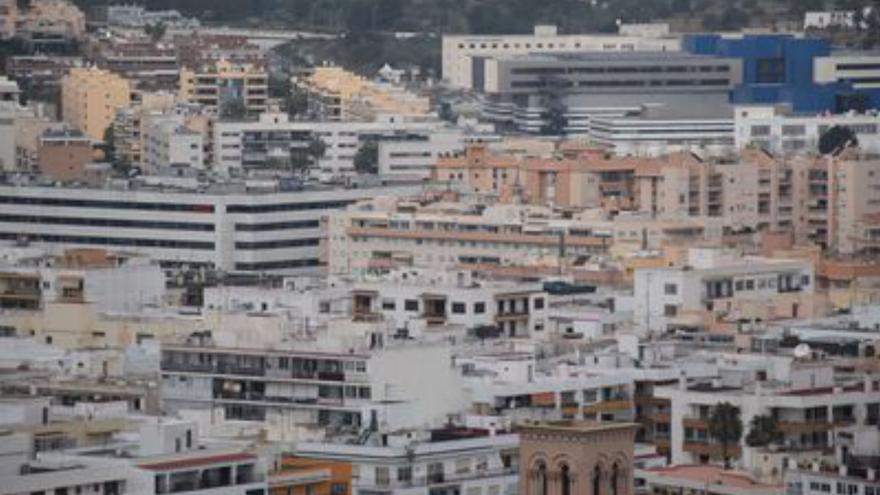 Edificios de la ciudad de Ibiza