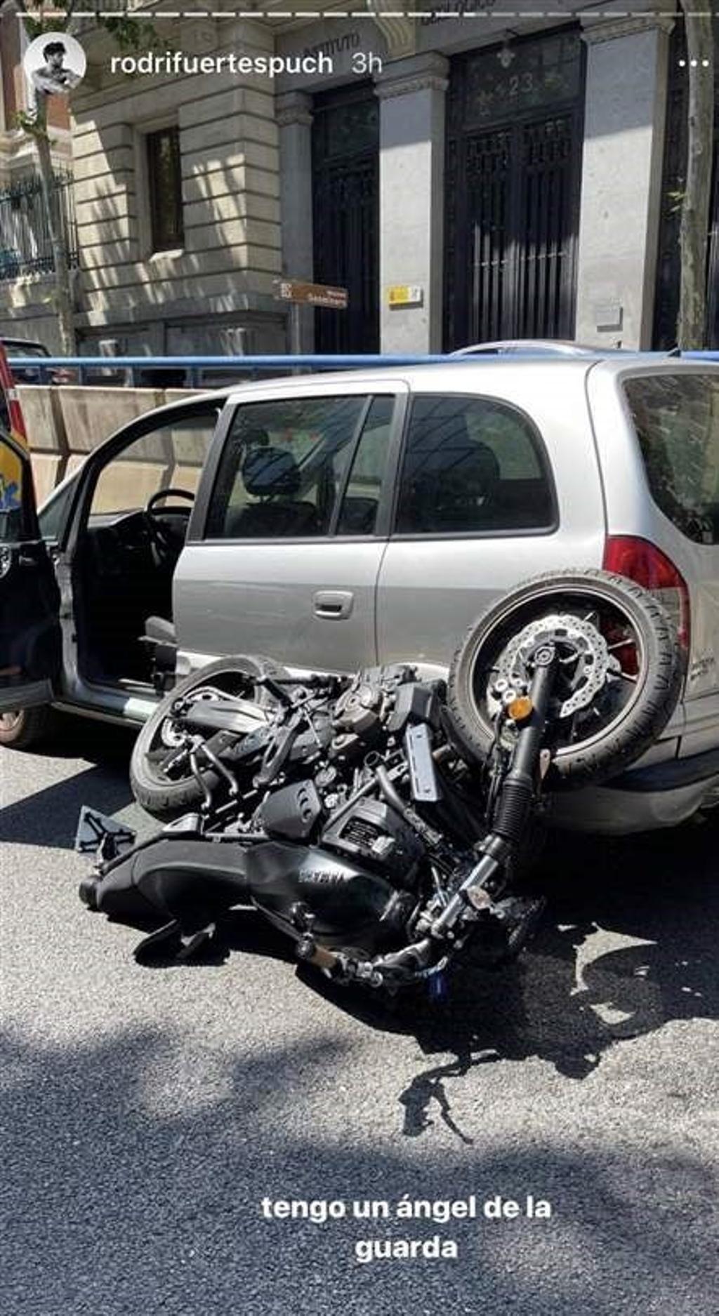 La moto de Rodri Fuertes