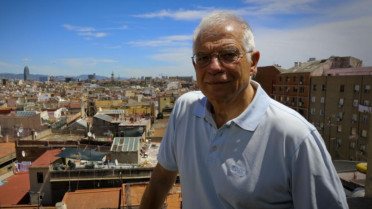 El exministro del PSOE, Josep Borrell, en junio en Barcelona.