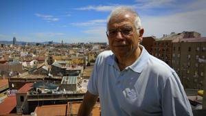 El exministro del PSOE, Josep Borrell, en junio en Barcelona.