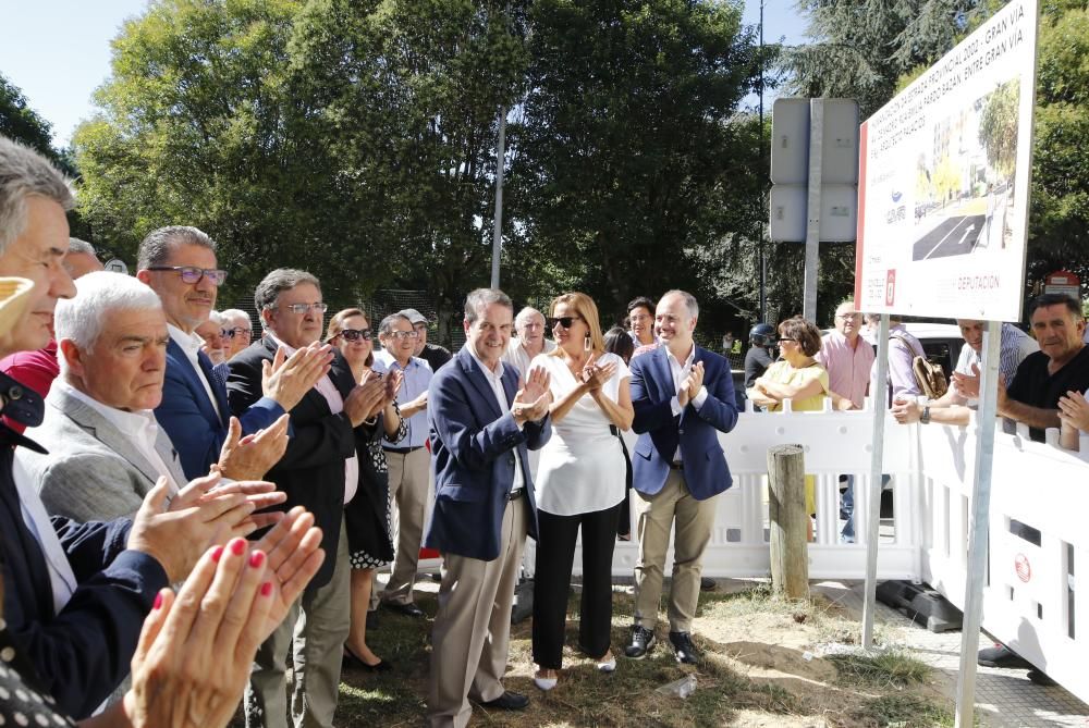 Fin a 35 años de abandono de la vieja carretera provincial en Vigo