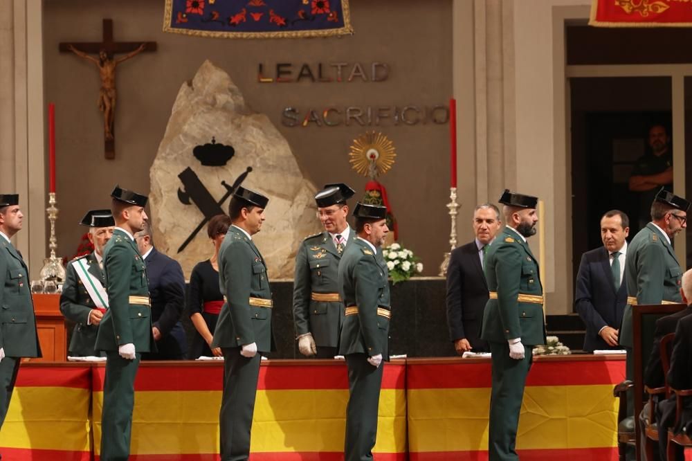 Celebración de la festividad de la Guardia Civil.