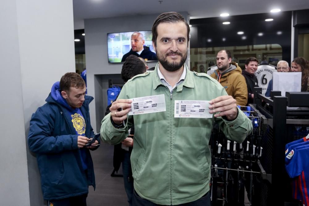 Venta de entradas para el Oviedo en León