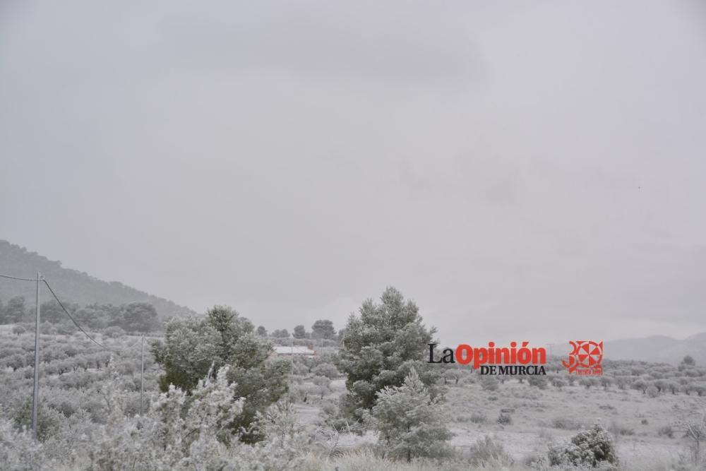 Nieve en el Altiplano murciano