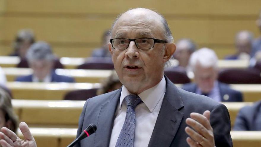 Cristobal Montoro, ministro de Hacienda.