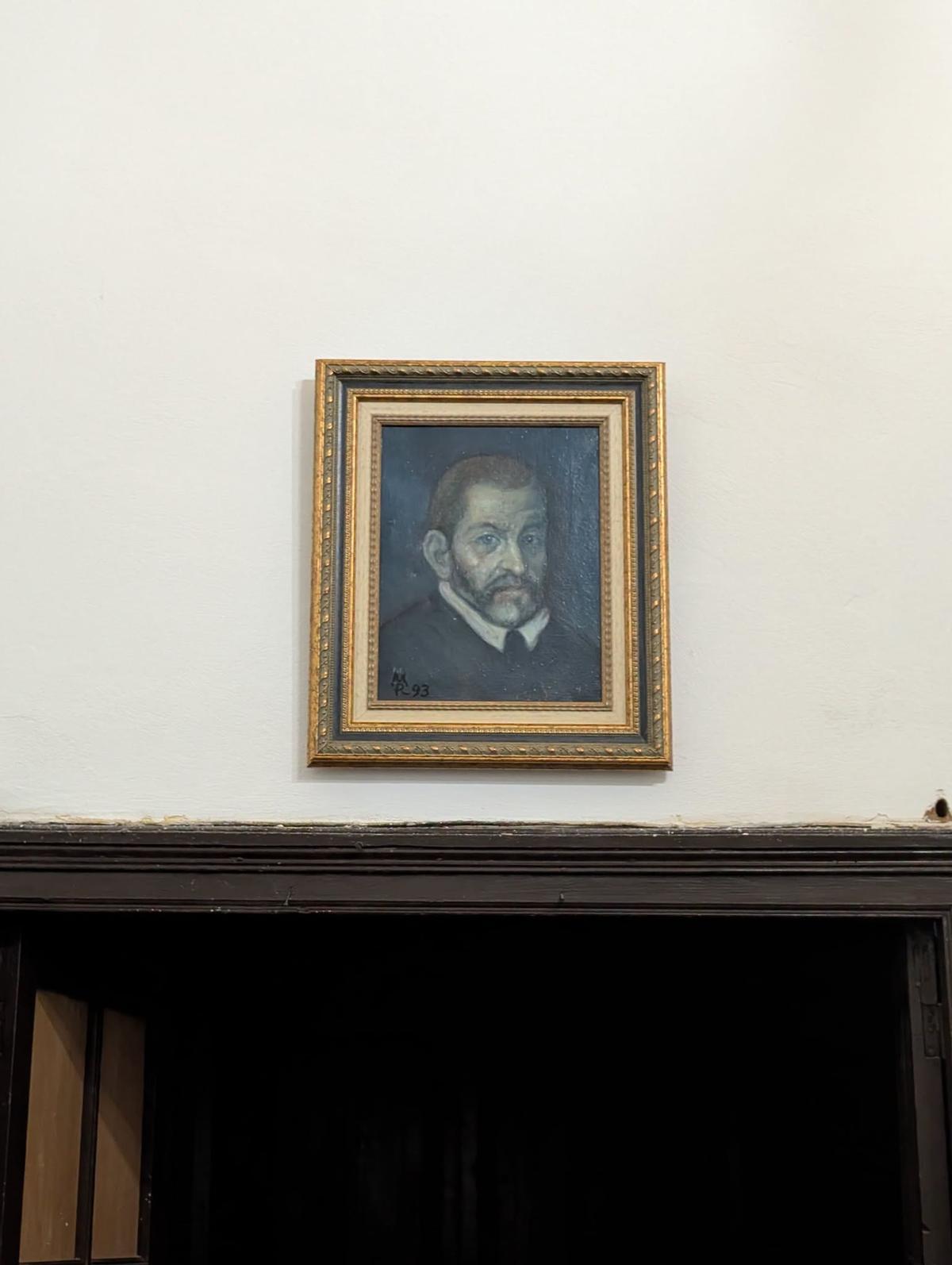 Retrato de Benito Arias Montano, datado de 1993.