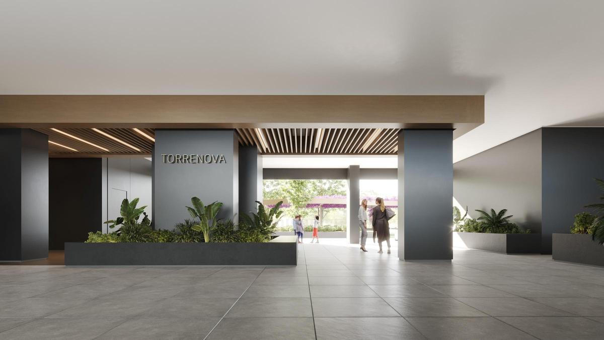 Recreación gráfica del Edificio Torrenova