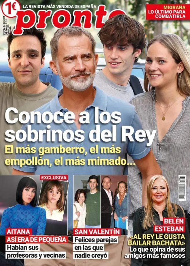 Portada de la revista PRONTO del 12 de febrero de 2024