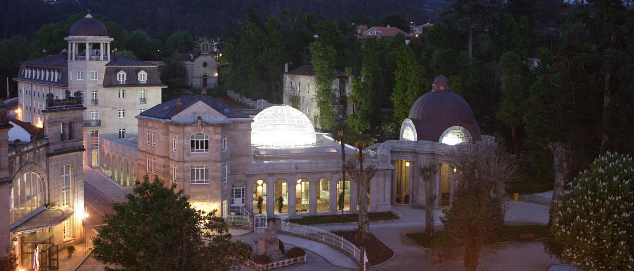 El Balneario de Mondariz en la actualidad. / FdV