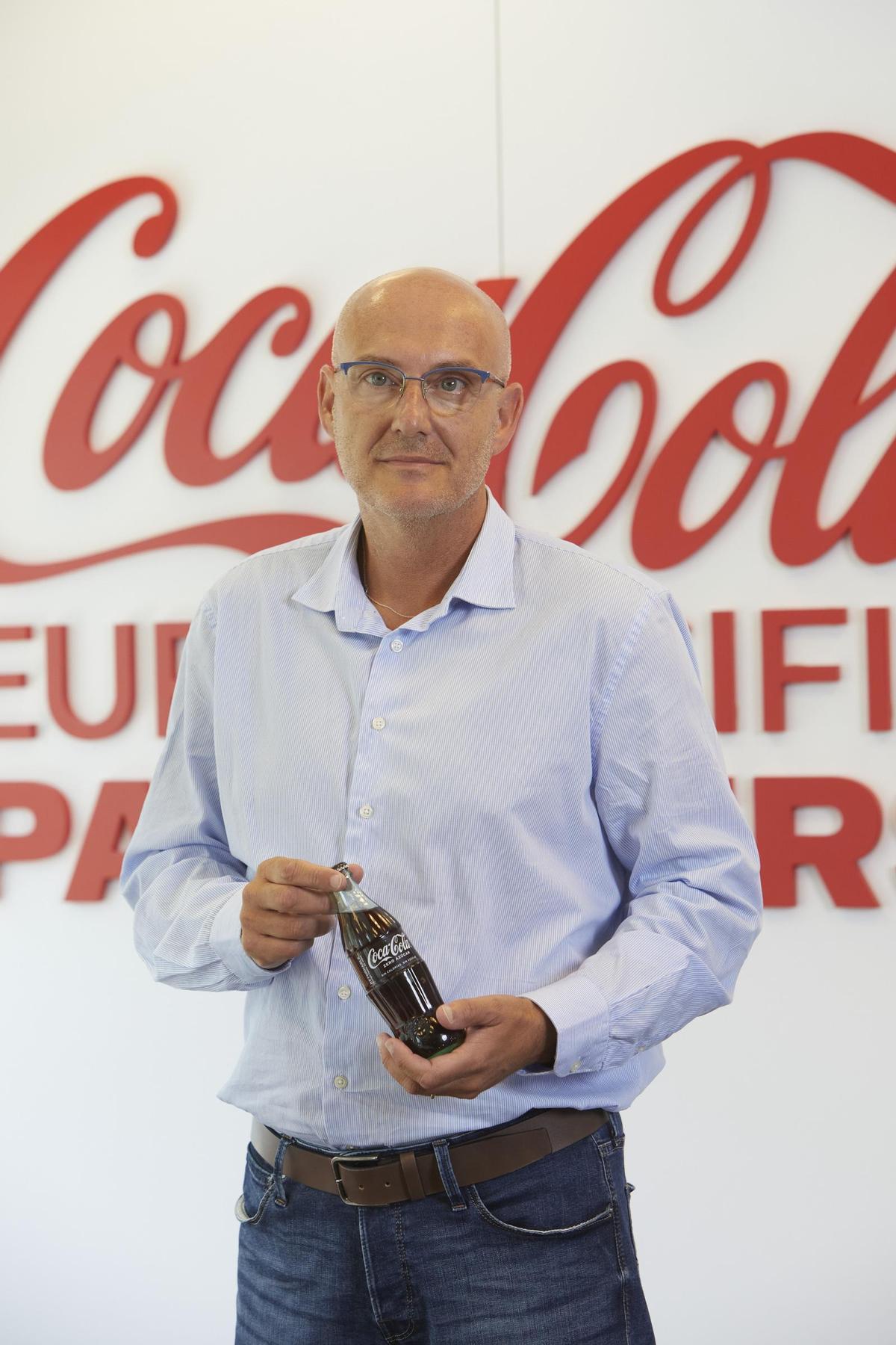 José Antonio Gómez, director del Área Este de Coca-Cola Europacific Partners.