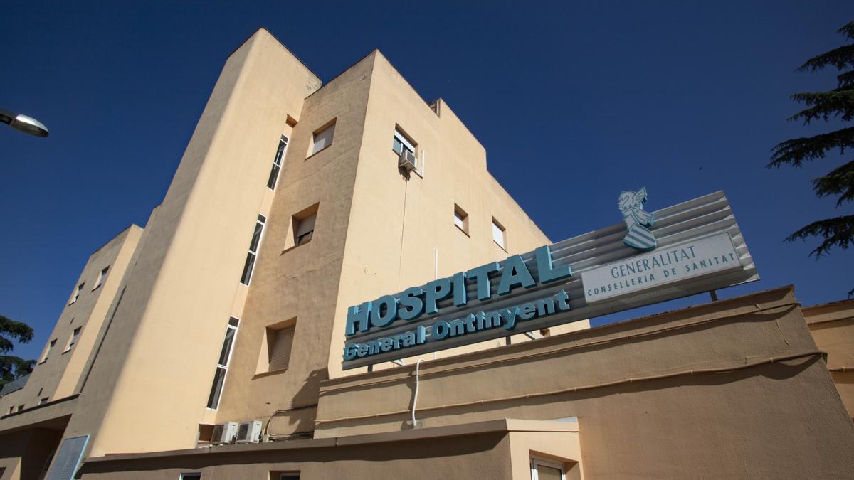 Una imagen del Hospital General de Ontinyent.