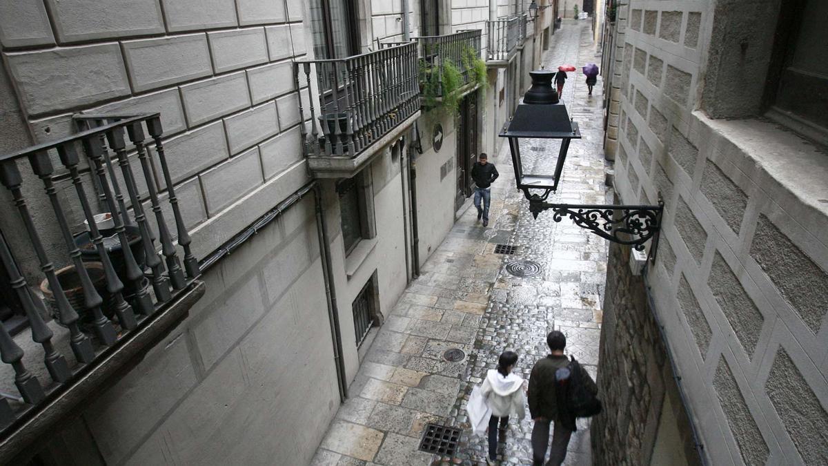 Un fanal del carrer Nou del Teatre.