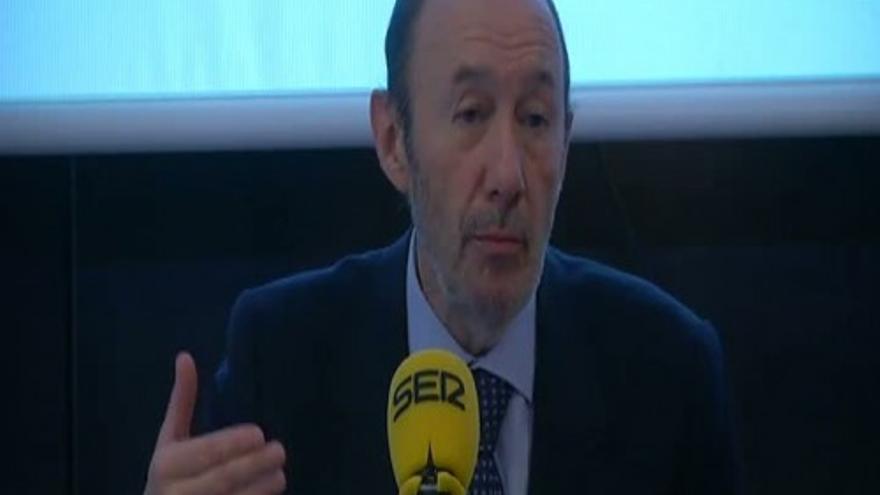 Rubalcaba niega que el PSC sea independentista