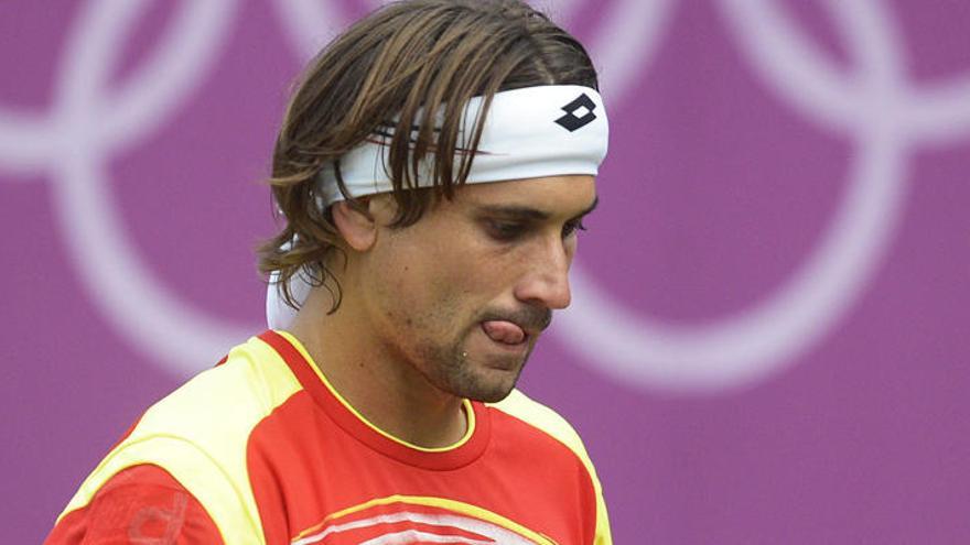 David Ferrer dice adiós en un atípico partido