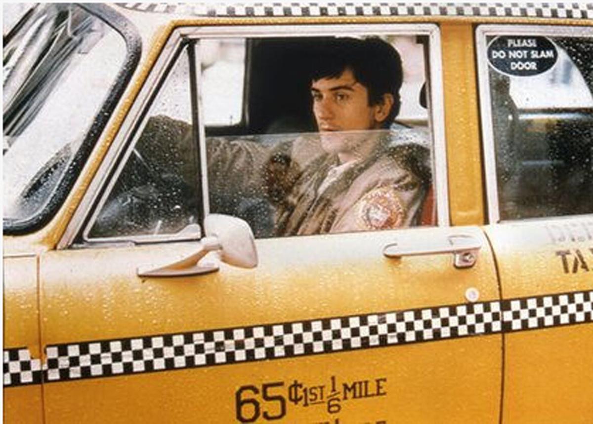 Robert de Niro en 'Taxi Driver', película de 1976, dirigida por Martin Scorsese.