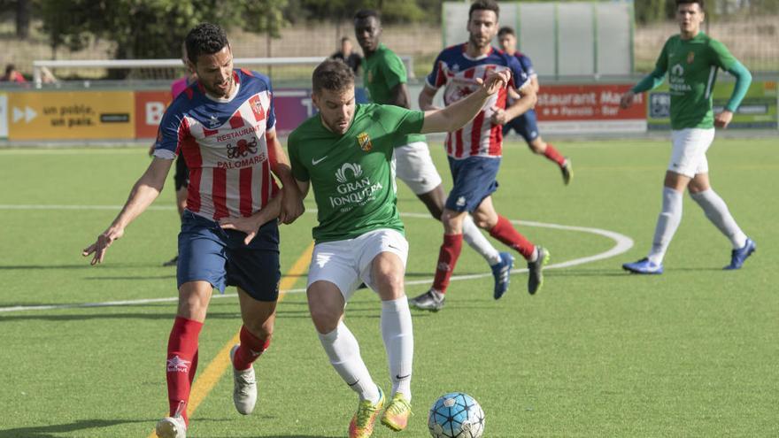 Una acció del partit.