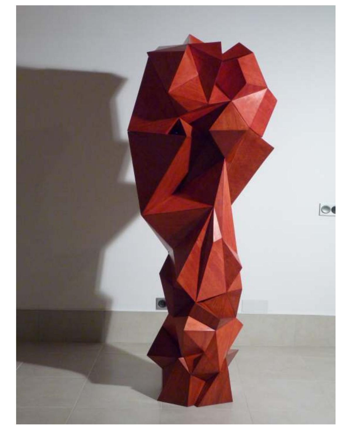 Obra de Uña: &quot;Roca roja&quot;, de 2013
