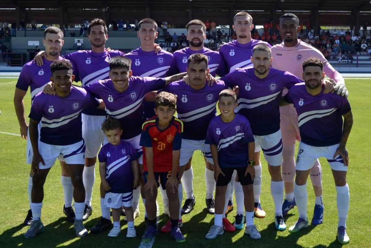 Alineación titular del CD Laguna.