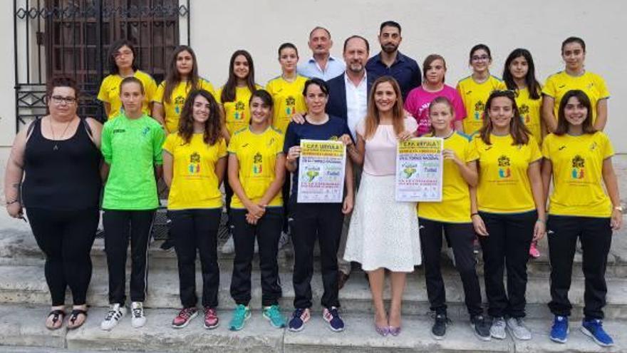 Las jugadoras del Club de Fútbol Uryula competirán en el «Andalucía Football Cup»