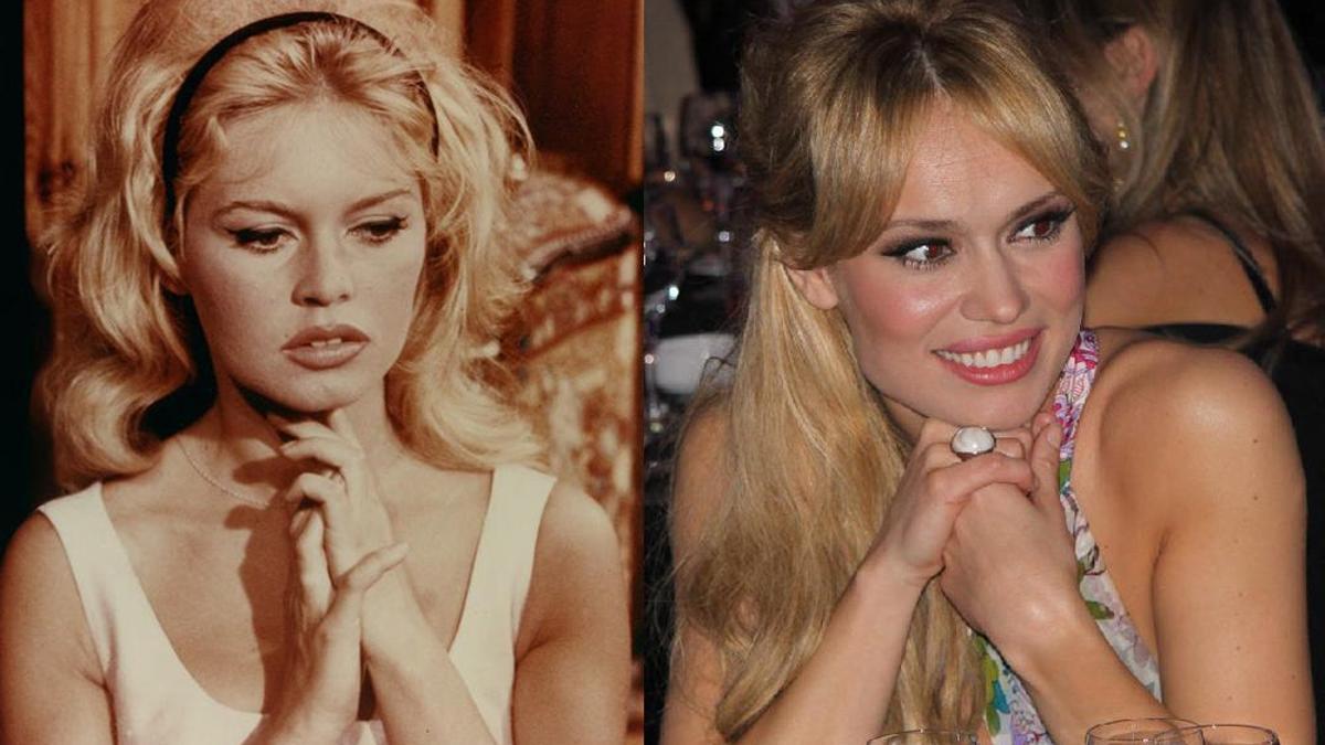 Brigitte Bardot y Patricia Conde