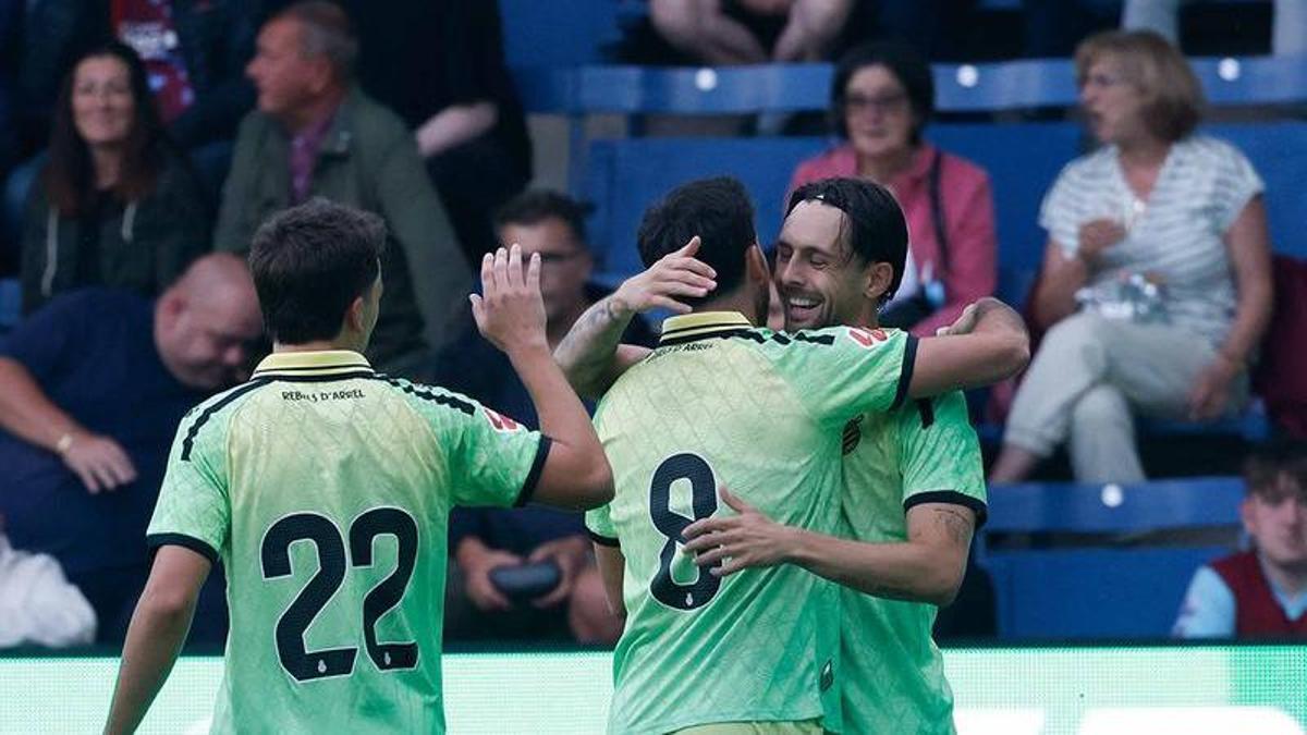 El Espanyol juega su partido amistoso ante el Burnley