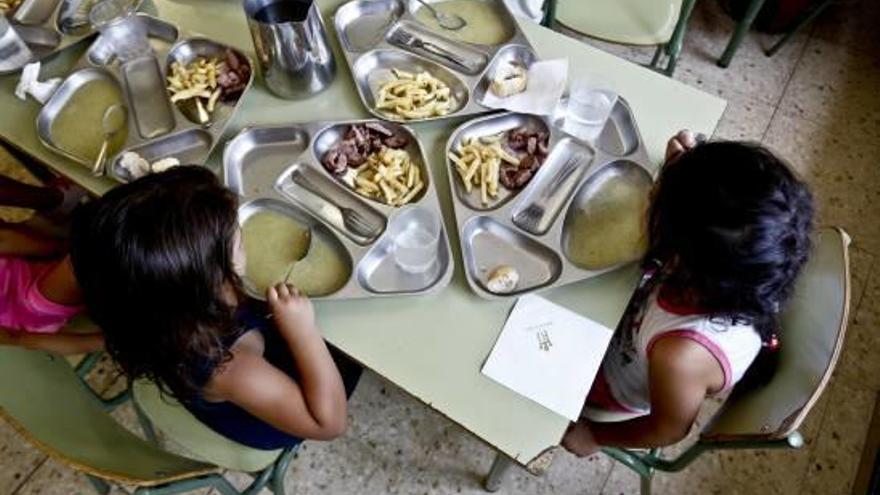 Uno de los comedores abiertos este verano para dar de comer a niños sin recursos.