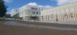 Así luce el más nuevo y moderno centro educativo de Oviedo: una inversión de 18 millones de euros en su recta final