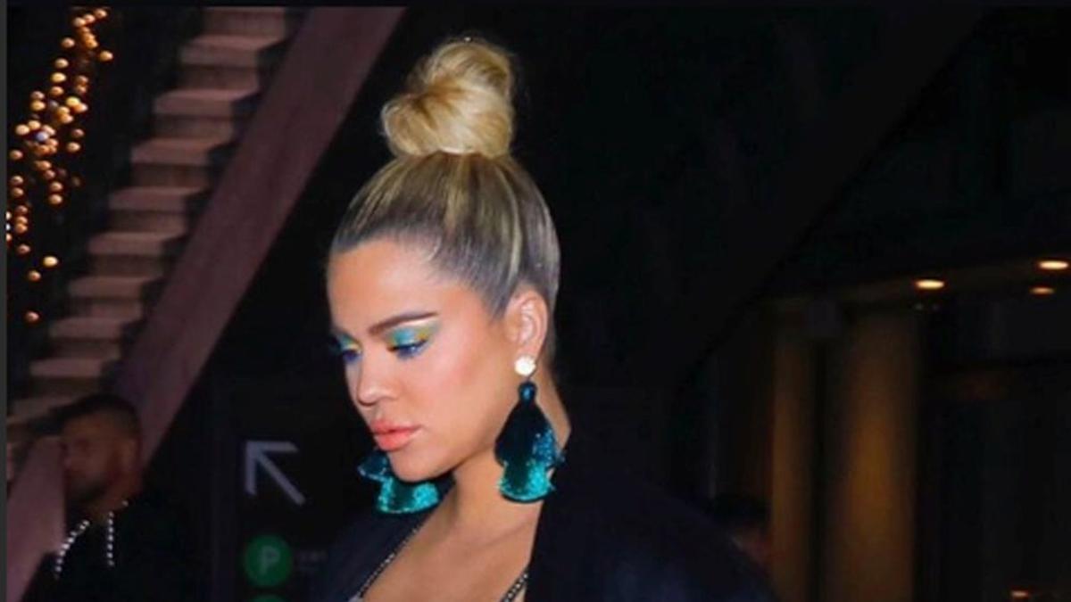 Khloé Kardashian presume de barriga ¡en ropa interior! - Cuore