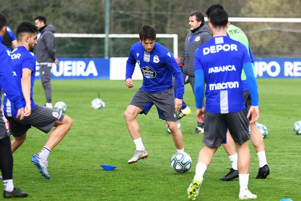 El Dépor recupera a Merino para recibir al Girona