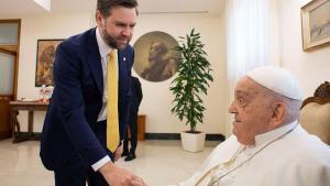 El Papa Francisco recibe al vicepresidente de EEUU, JD Vance