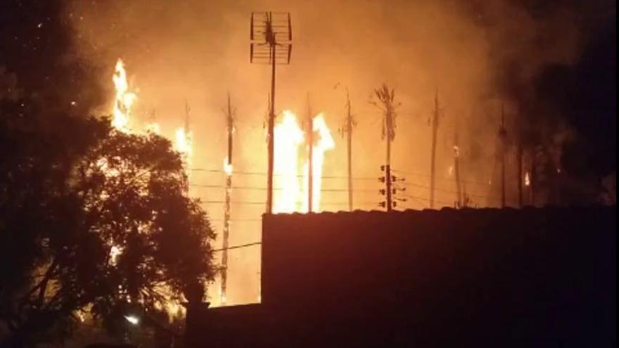 Incendio en la discoteca Bambu de Carcaixent