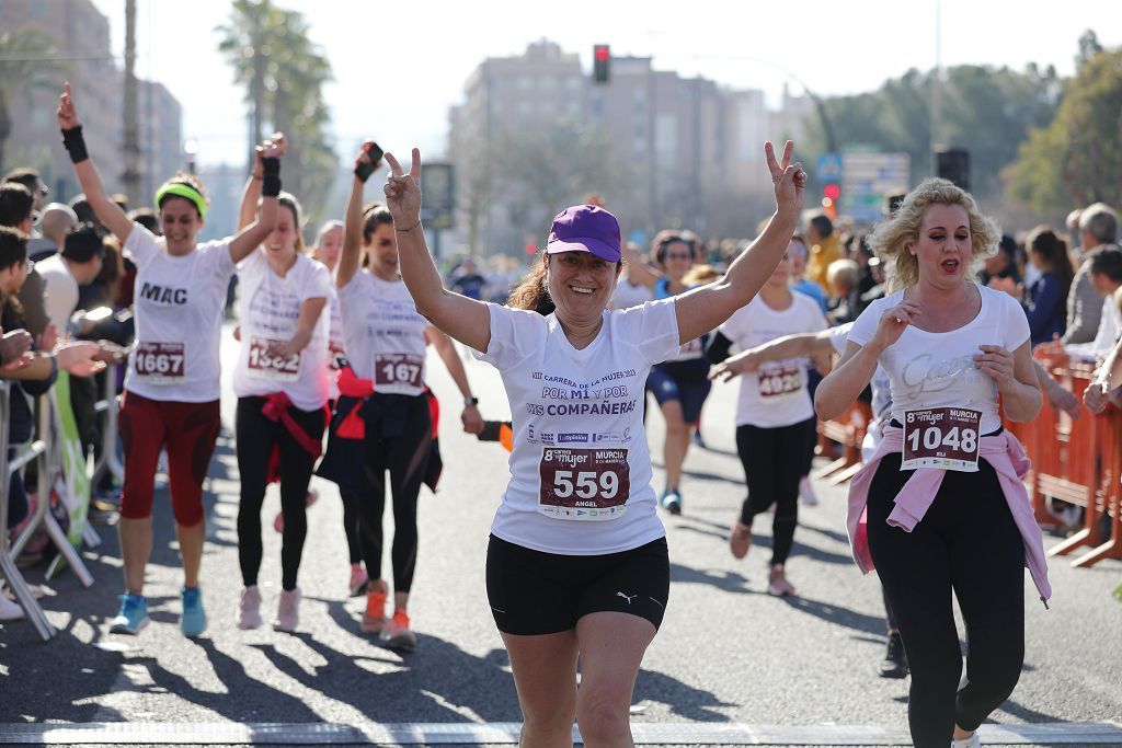 Carrera de la Mujer: la llegada a la meta