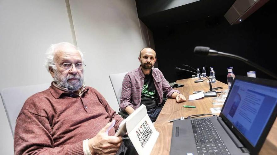 De izquierda a derecha, Ricardo García Zaldívar y Gumersindo Rubín.