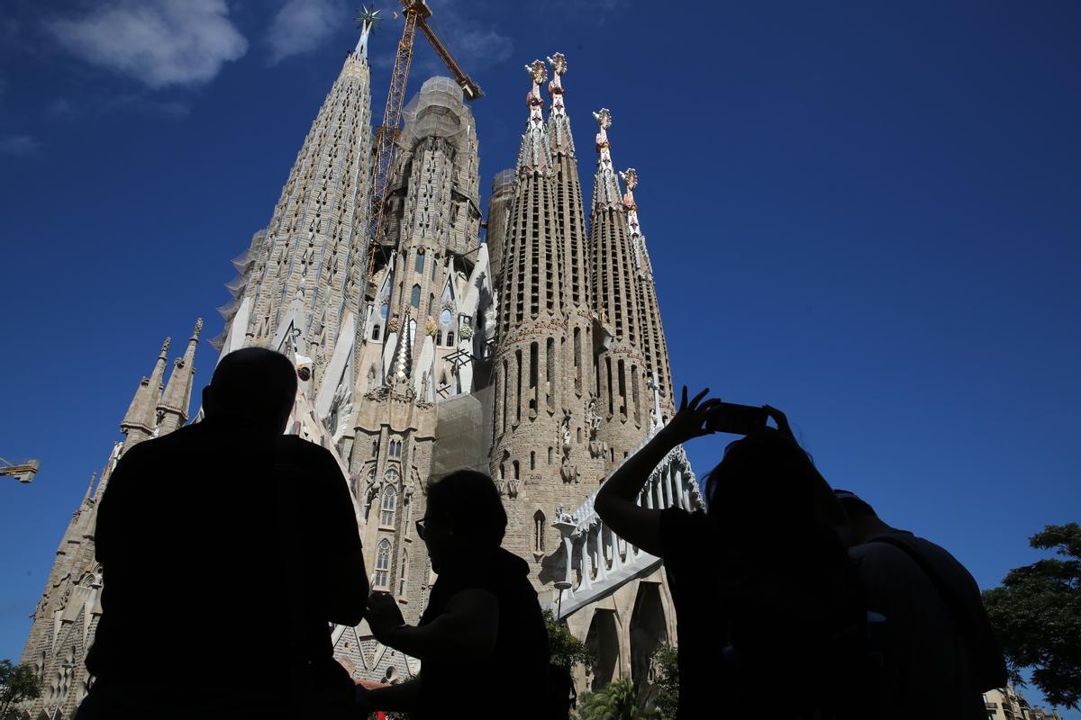La Sagrada Família arriba als ingressos d’abans de la covid però amb un 20% menys de visitants