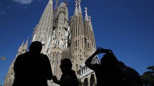 La Sagrada Família arriba als ingressos d’abans de la covid però amb un 20% menys de visitants