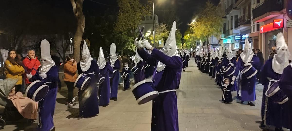 Miserere en honor del Cristo de los Azotes en Baena.