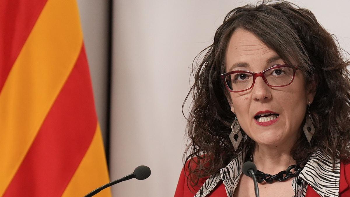 La exconsellera de Feminismes y diputada de ERC Tània Verge.