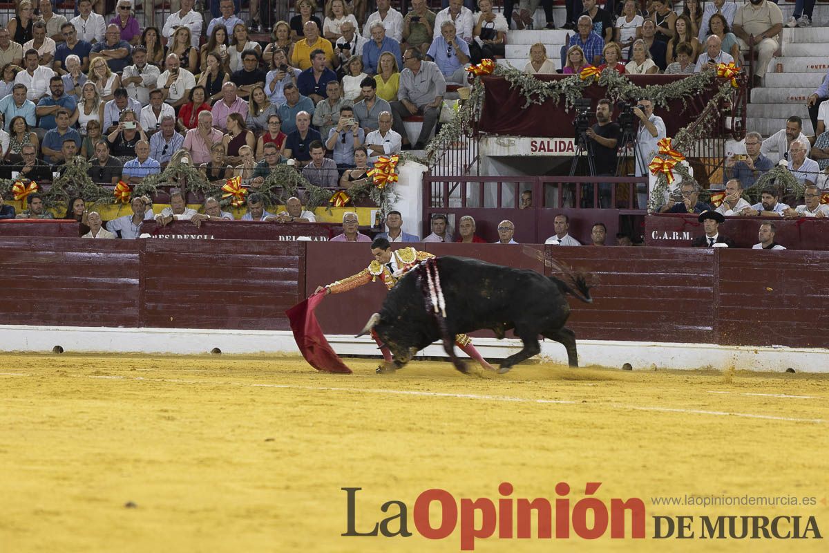 Tercer festejo de la Feria Taurina de Murcia (Talavante, Paco Ureña y Roca Rey), en imágenes