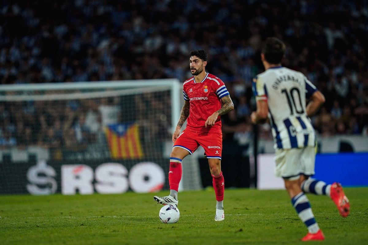 Unai Núñez, central del RCD Espanyol