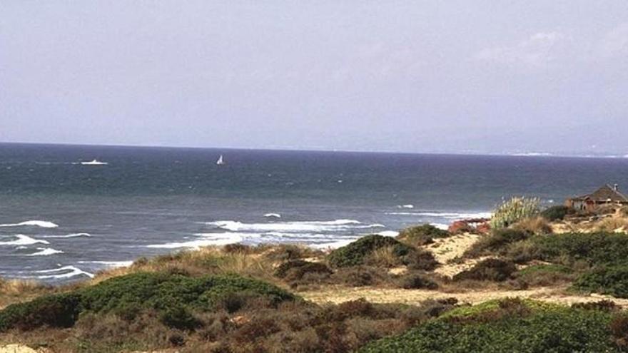 Una imagen de la playa de Artola.